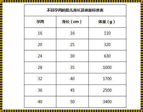 胎儿体重评估：育儿打造的秘密武器