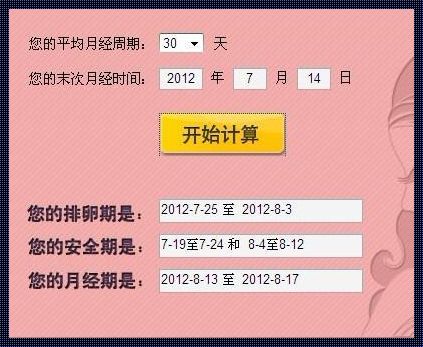 9月14号来月经，何时备战最佳时机？