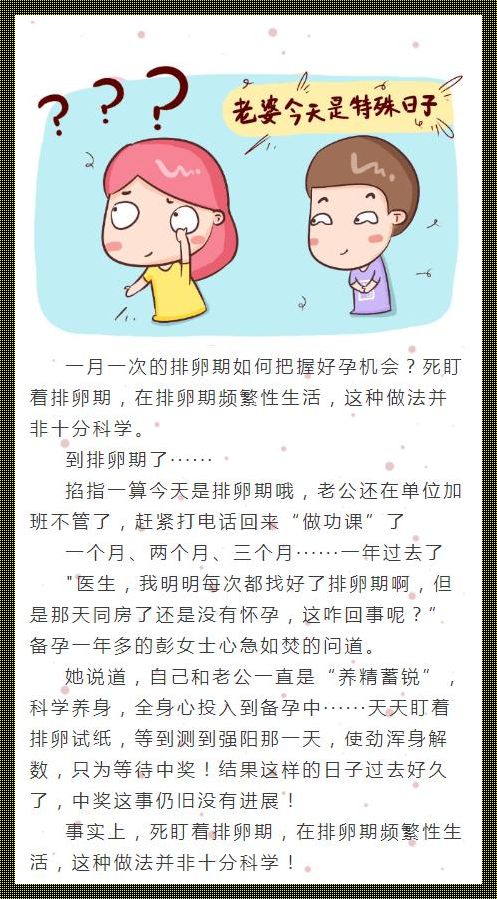 排卵后多久同房？一个我们必须正视的问题！