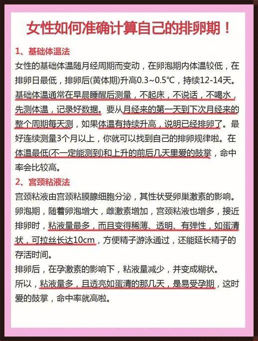 女性如何知道自己排卵：揭秘备孕的奥秘