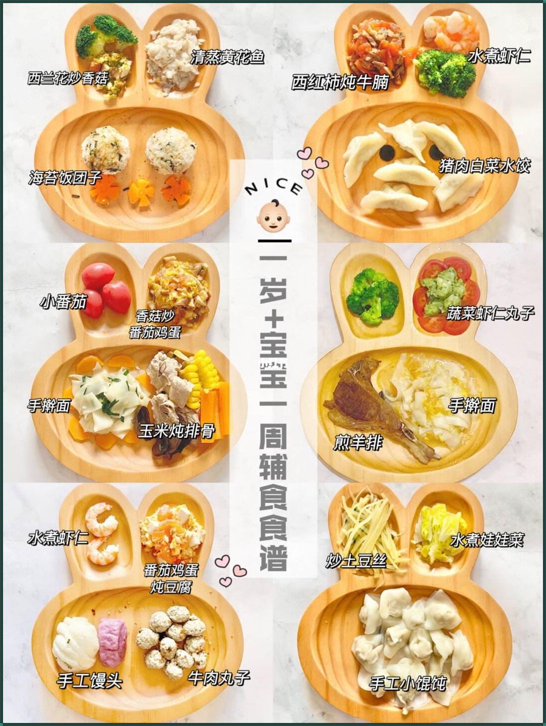 用爱制作的1周岁宝宝辅食安排表