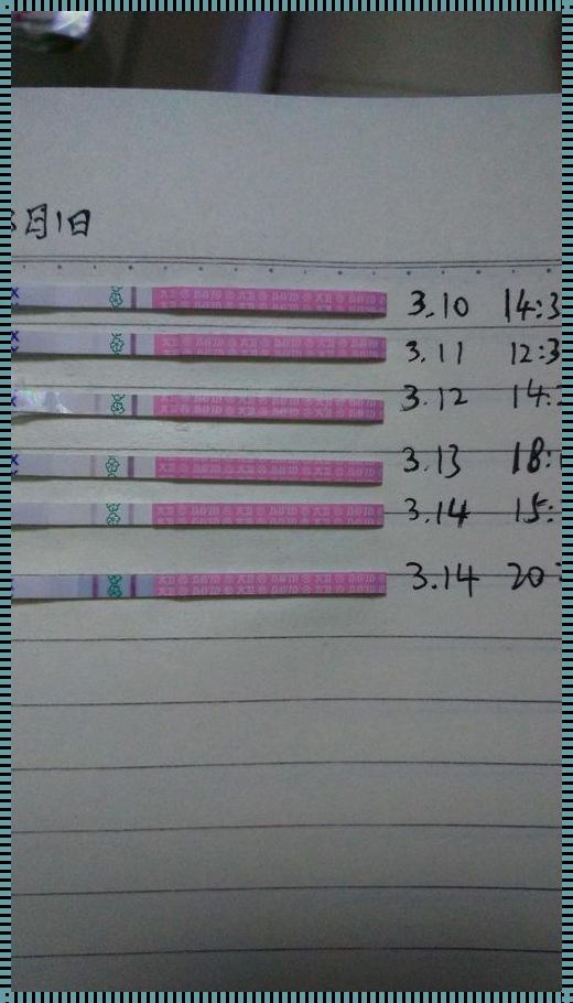 排卵日测出一深一浅，备孕路上的喜与忧