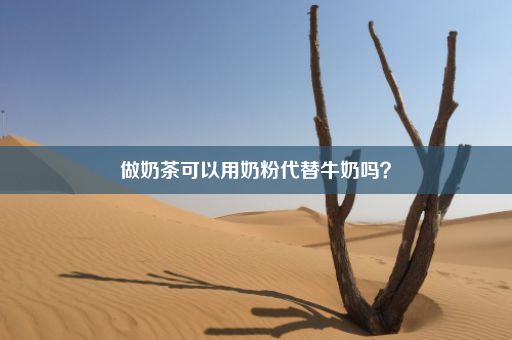 做奶茶可以用奶粉代替牛奶吗？