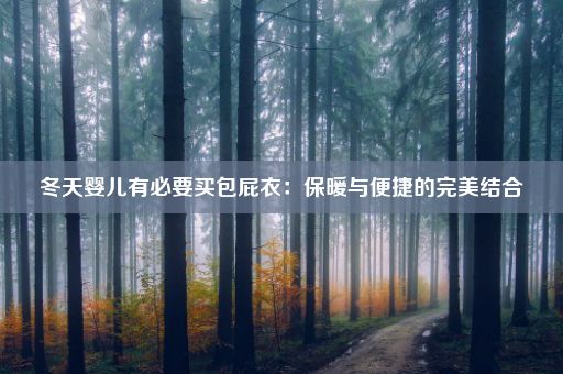 冬天婴儿有必要买包屁衣：保暖与便捷的完美结合