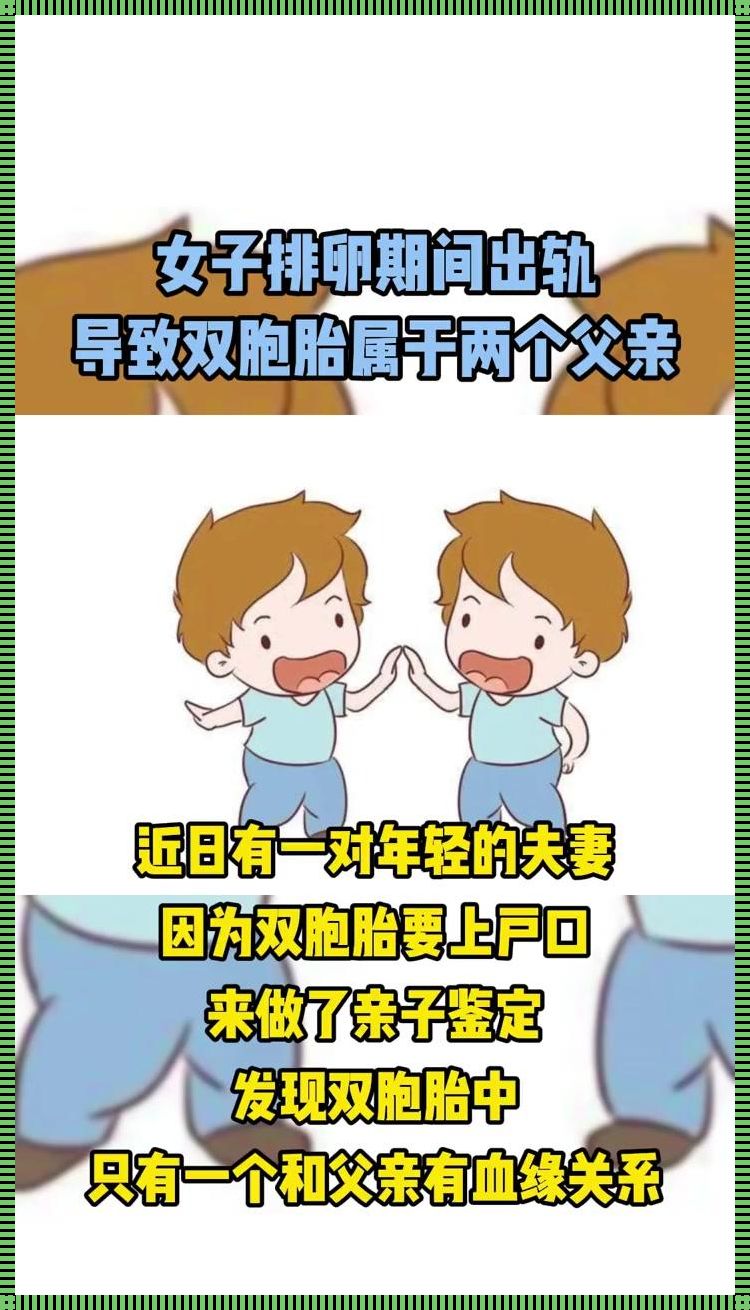 异卵双胞胎的父亲可能是两个人吗？深入研究揭示奥秘