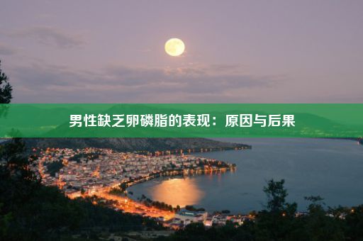 男性缺乏卵磷脂的表现：原因与后果