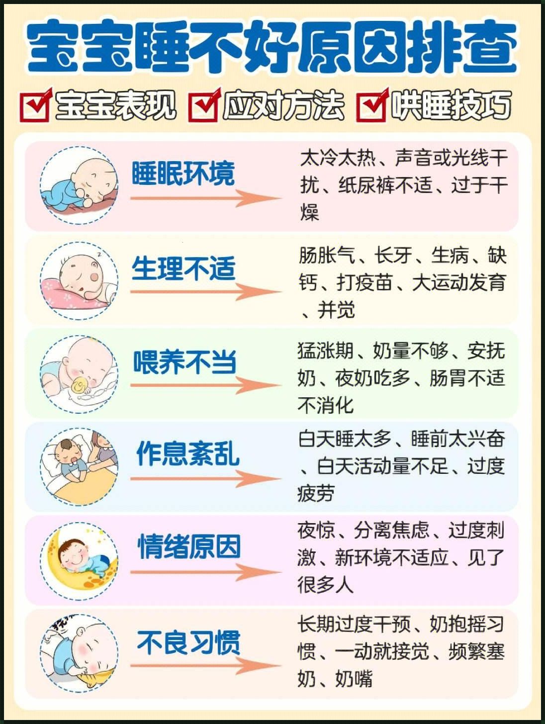 宝宝睡眠不好是什么原因