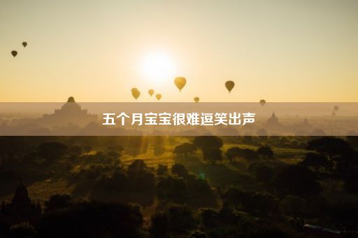 五个月宝宝很难逗笑出声