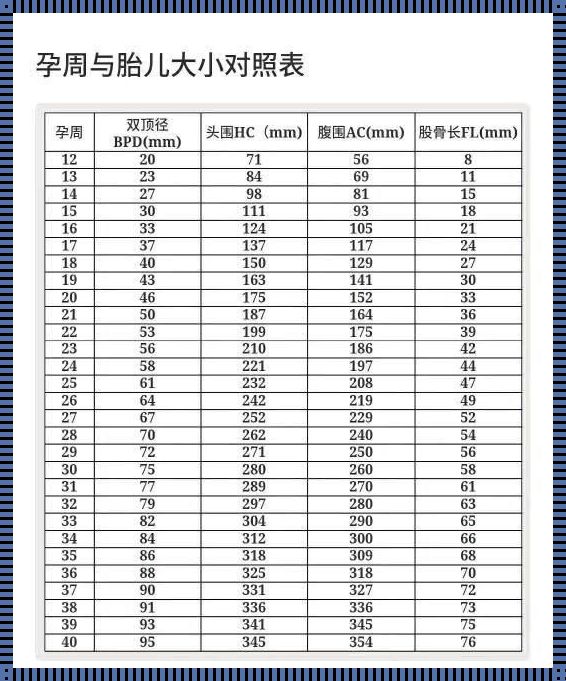 胎儿双顶径生长缓慢的孕周探究