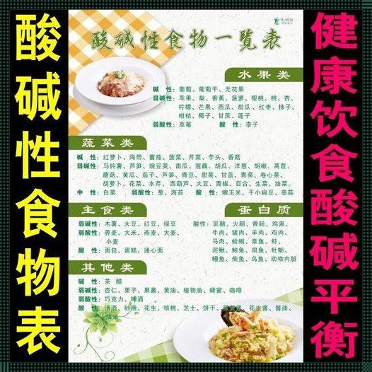 碱性食物一览表：备孕人士的饮食秘籍