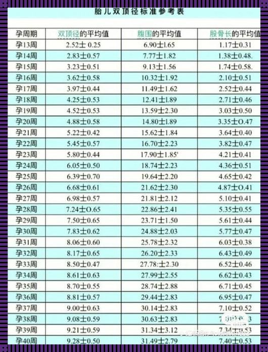 70mm股骨，揭秘胎儿成长的奇妙旅程