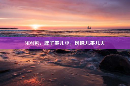 MDM包，牌子事儿小，风味儿事儿大