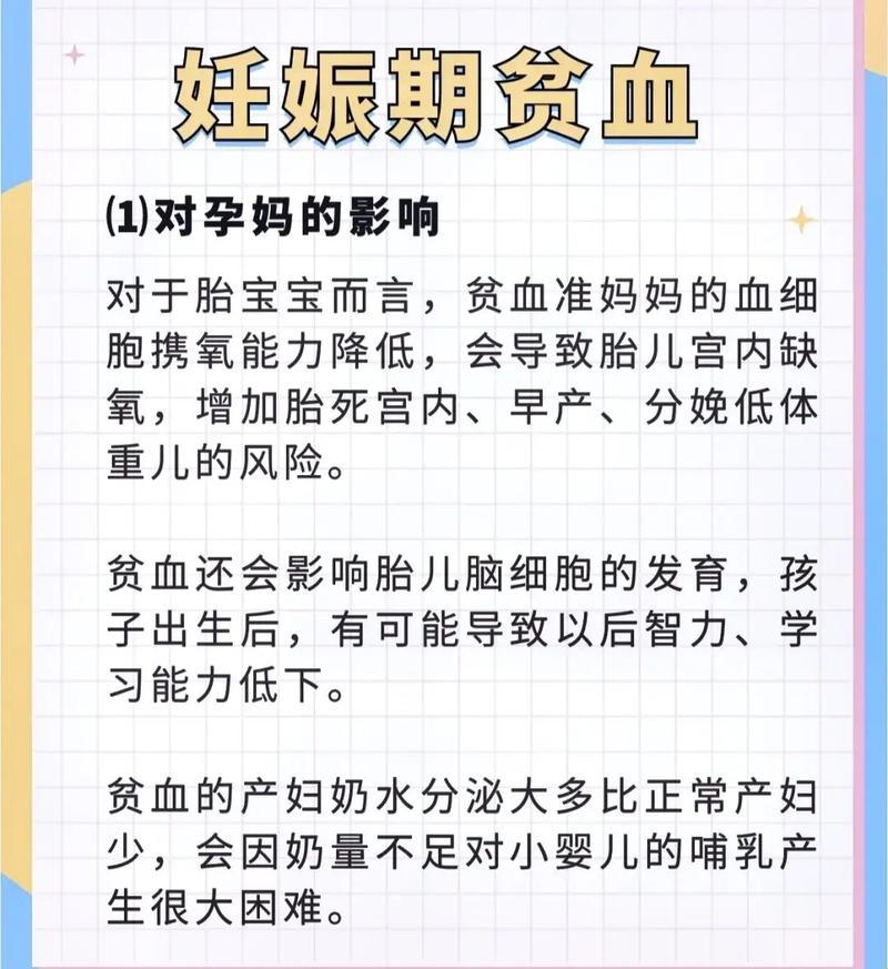 孕七个月贫血，胎儿笑哈哈：一场荒诞的补血大战