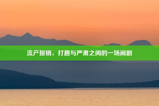 流产报销，打趣与严肃之间的一场闹剧