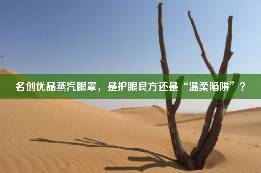 名创优品蒸汽眼罩，是护眼良方还是“温柔陷阱”？