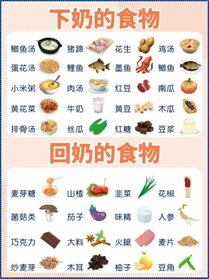 嘘，别传出去，这些食物回奶“疗效”绝佳