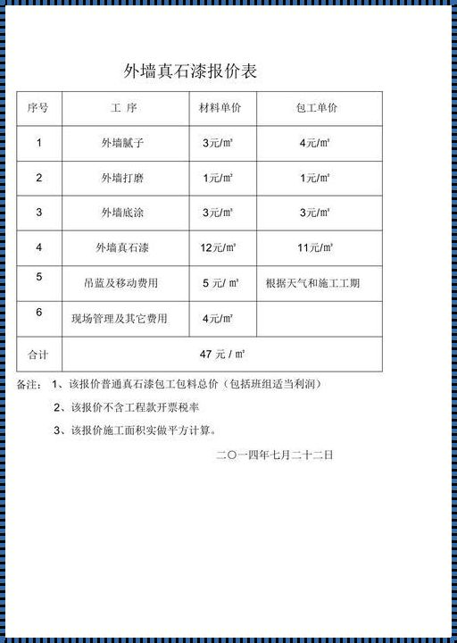 立邦外墙真石漆，价格里的江湖传奇