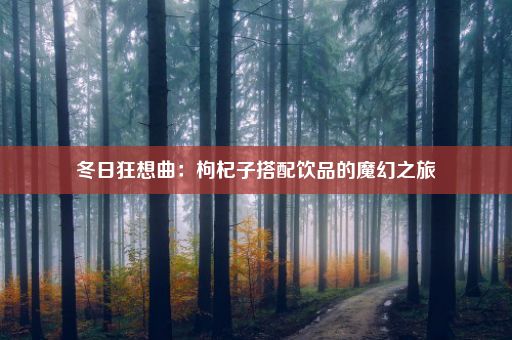 冬日狂想曲：枸杞子搭配饮品的魔幻之旅