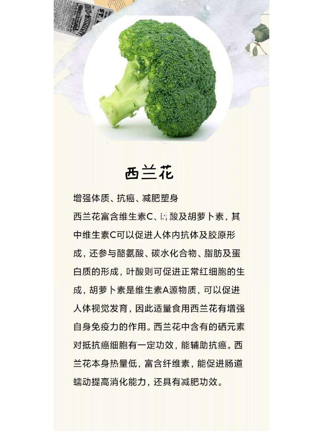 “西蓝花”神功揭秘：功效界的怪杰