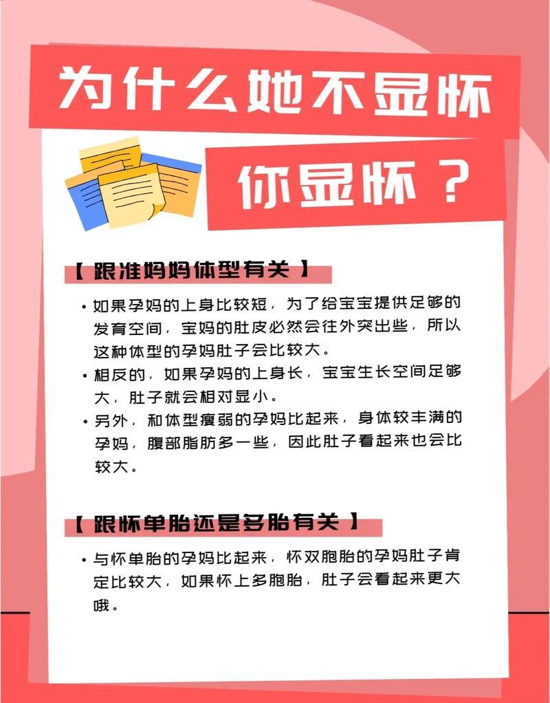 怀男不显怀，这神秘的游戏规则