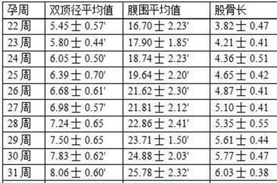 四维彩超揭秘：另类标准值大解析