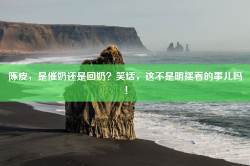 陈皮，是催奶还是回奶？笑话，这不是明摆着的事儿吗！