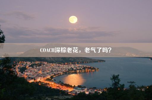 COACH深棕老花，老气了吗？