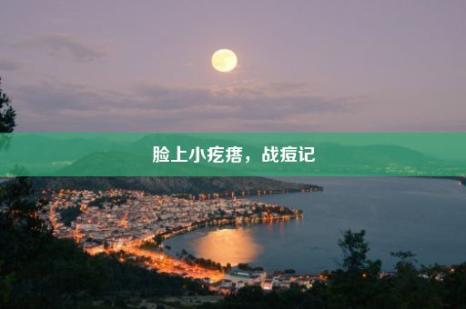 脸上小疙瘩，战痘记