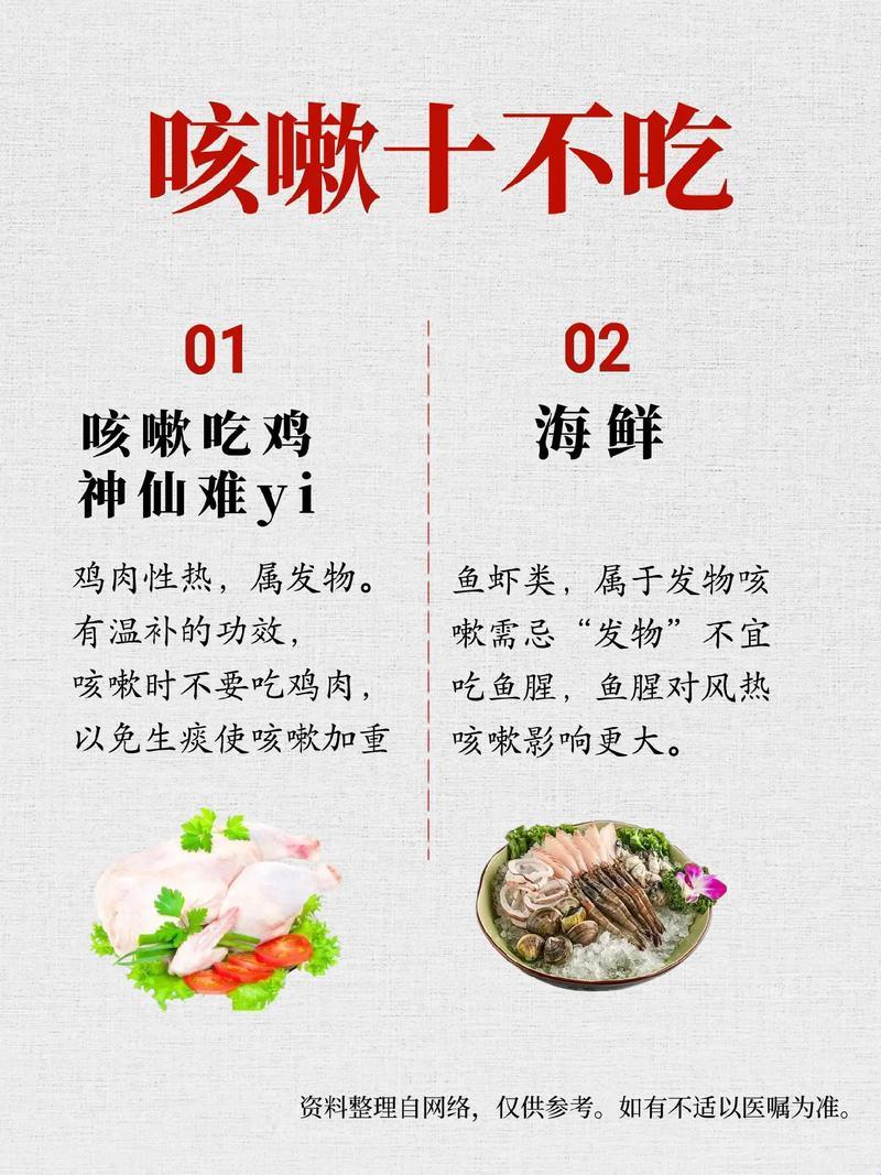 咳嗽一声，美食变毒药！笑谈几种“致命”禁忌