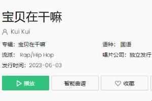 “宝贝在干嘛嗯啊在吗睡了吗”的辣耳神曲，是啥玩意儿？