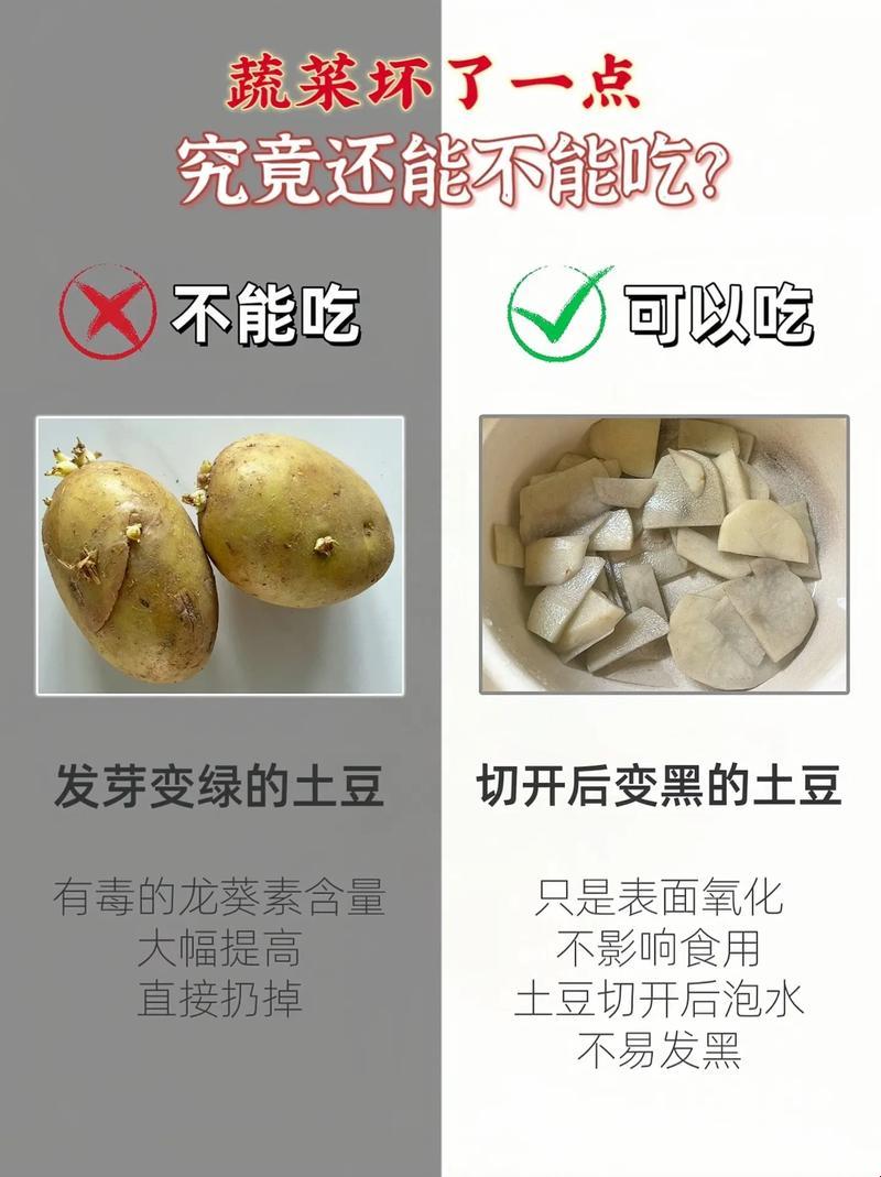 “土豆绿了”这件诡异事儿